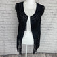 Wild Side Black Fringe Vest