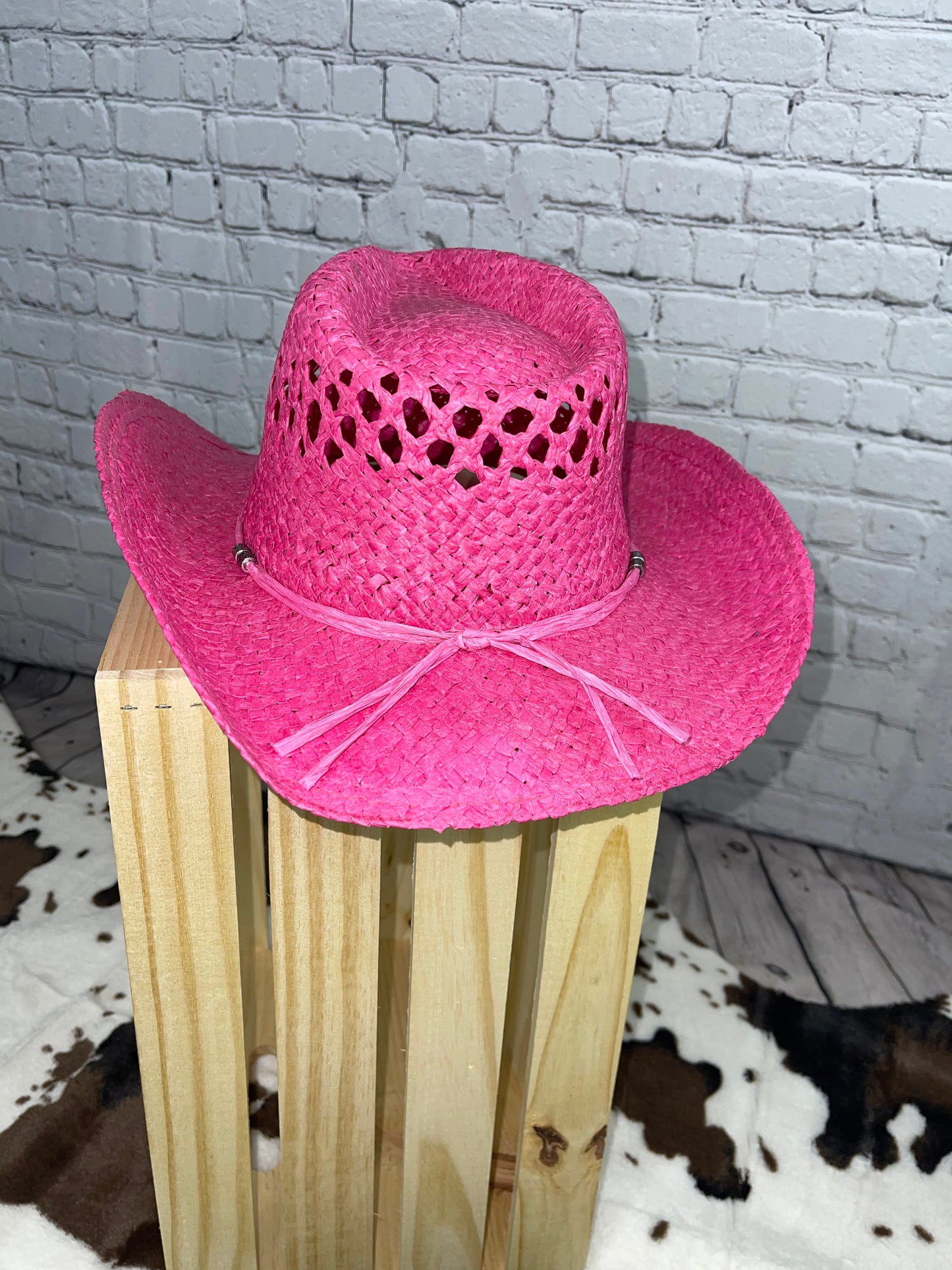 Straw Cowgirl Hat